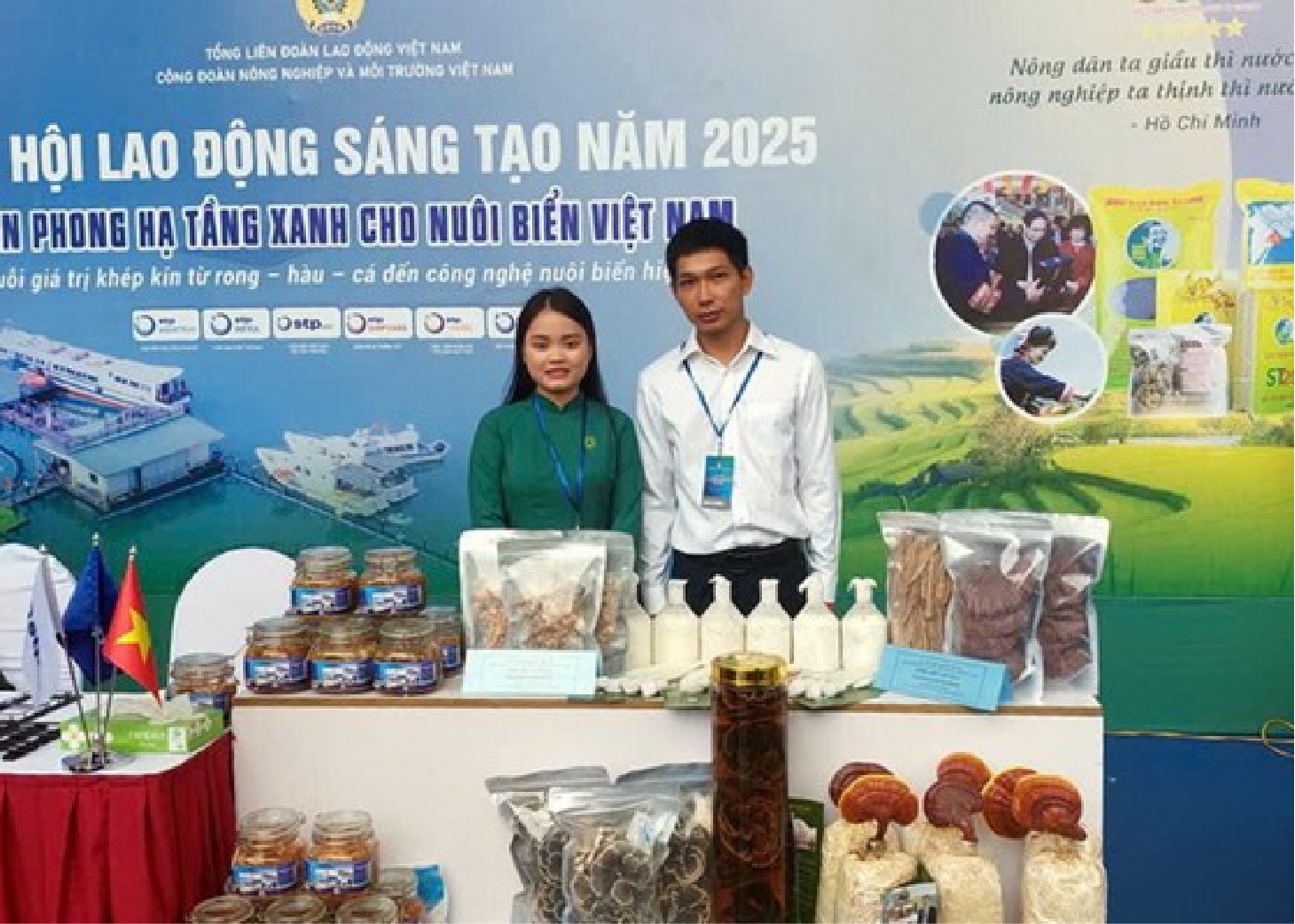 CÔNG ĐOÀN NÔNG NGHIỆP VÀ MÔI TRƯỜNG VIỆT NAM TỰ HÀO THAM GIA ”NGÀY HỘI LAO ĐỘNG SÁNG TẠO” NĂM 2025 CẤP TỔNG LIÊN ĐOÀN